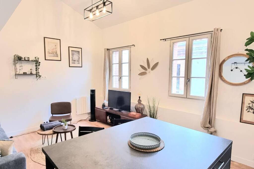 Le Duplex Catherine - Metro - Gare - Wifi ตูลูส ภายนอก รูปภาพ
